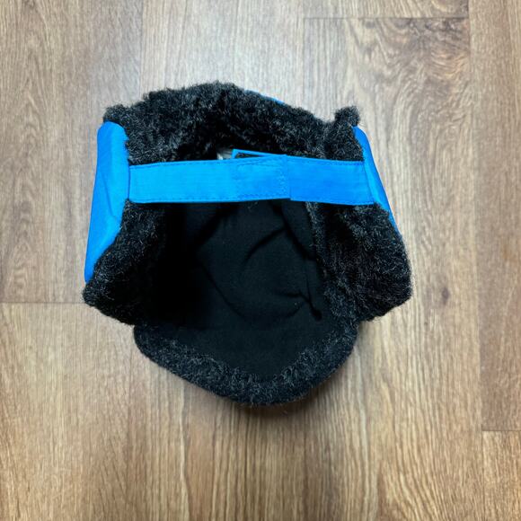 Children’s Place Winter Trapper Hat Toddler Size 2T/3T Blue Black Gray Ear Cover - Picture 3 of 6